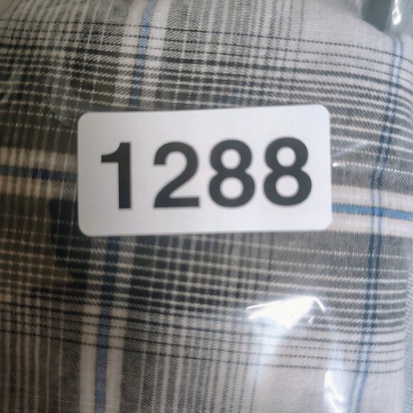 Wrangler Pearl Snap Shirt Size 2XL XXL Short Sleeve Plaid Western Rodeo Cowboy - Picture 9 of 10